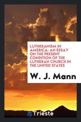 Book cover for Lutheranism in America