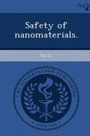 Cover of Safety of Nanomaterials