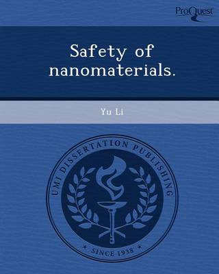 Book cover for Safety of Nanomaterials