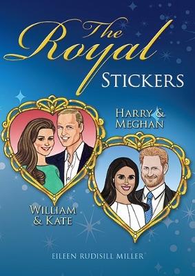 Book cover for The Royal Stickers: William & Kate, Harry & Meghan