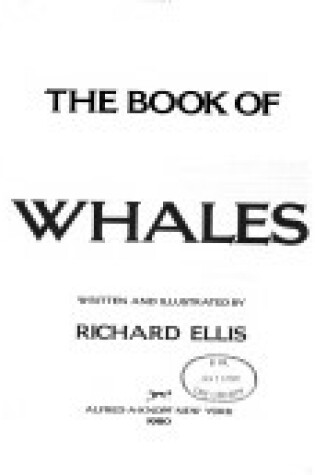 Cover of The Book of Whales