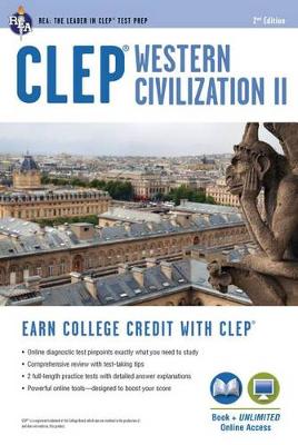 Cover of Clep(r) Western Civilization II Book + Online