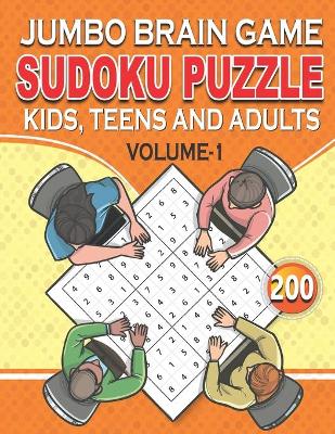 Book cover for Jumbo Brain Game Sudoku Puzzle Volume-1
