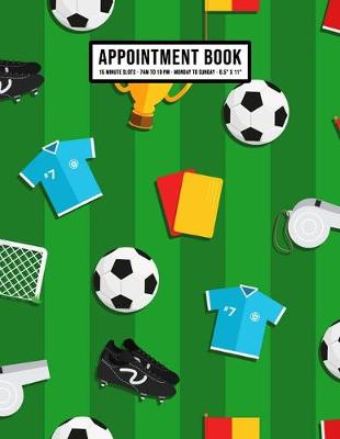 Book cover for Soccer Appointment Book