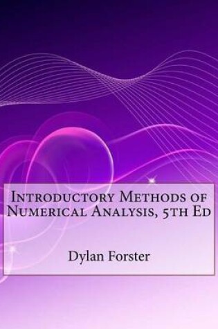 Cover of Introductory Methods of Numerical Analysis, 5th Ed