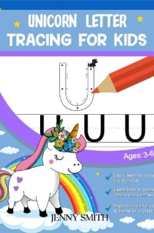 Cover of Unicorn Letter Tracing for Kids
