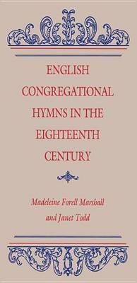 Book cover for English Congregational Hymns in the Eighteenth Century