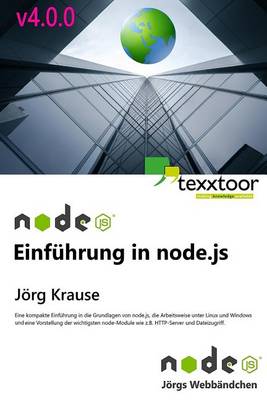 Book cover for Einfuhrung in node.js