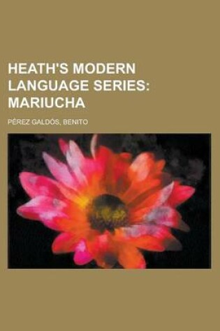 Cover of Heath's Modern Language Series; Mariucha