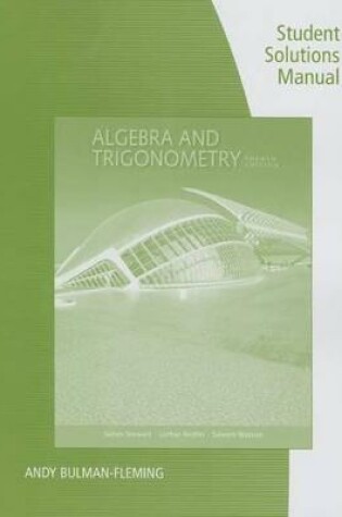 Cover of Student Solutions Manual for Stewart/Redlin/Watson's Algebra and  Trigonometry, 4th