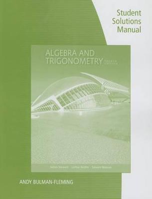 Book cover for Student Solutions Manual for Stewart/Redlin/Watson's Algebra and  Trigonometry, 4th