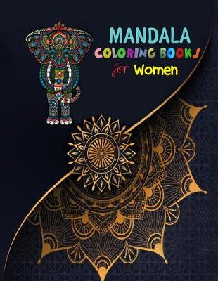 Book cover for Mandala Coloring Books For Women