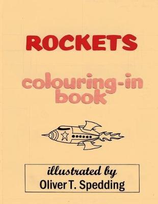 Book cover for Rockets colouring-in book