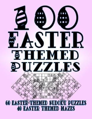 Book cover for 100 Easter Themed Puzzles