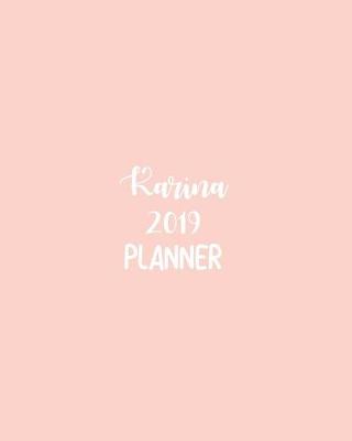 Book cover for Karina 2019 Planner