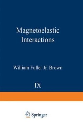 Cover of Magnetoelastic Interactions
