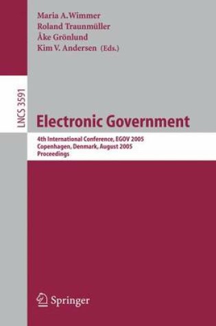 Cover of Electronic Government