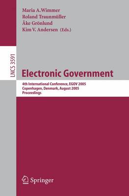 Book cover for Electronic Government