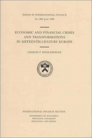 Book cover for Economic and Financial Crises and Transformations in 16th Century Europe