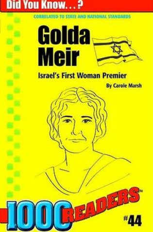 Cover of Golda Meir