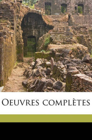 Cover of Oeuvres Completes Volume 1