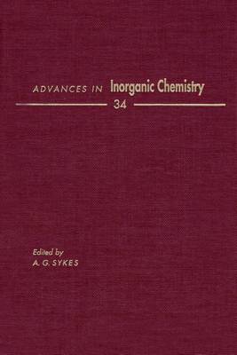 Cover of Advances in Inorganic Chemistry Vol 34