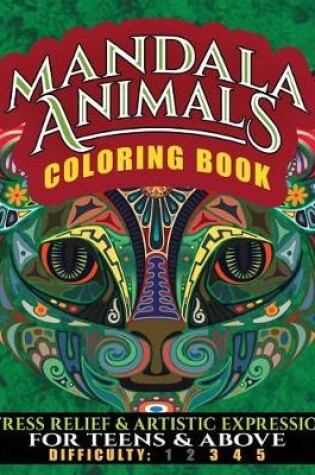 Cover of Mandala Animals Coloring Book