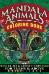 Book cover for Mandala Animals Coloring Book