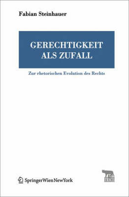 Book cover for Gerechtigkeit Als Zufall