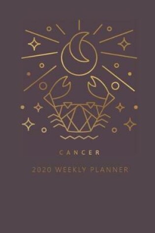Cover of Cancer 2020 Weekly Planner (Burgundy)