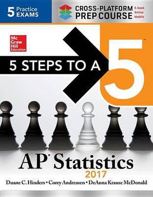 Book cover for 5 Steps to a 5 AP Statistics 2017 Cross-Platform Prep Course