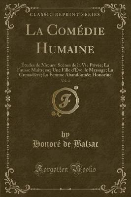 Book cover for La Comédie Humaine, Vol. 4