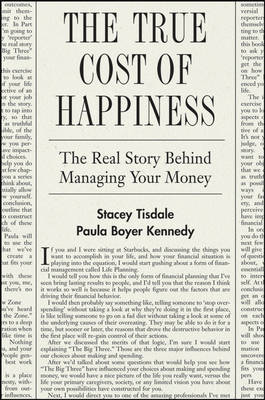 Book cover for The True Cost of Happiness