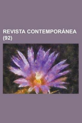 Cover of Revista Contemporanea (92)