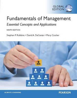 Book cover for Fundamentals of Management with MyManagementLab, Global Edition