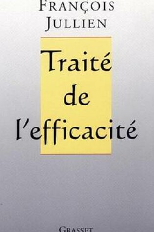 Cover of Traite de L'Efficacite