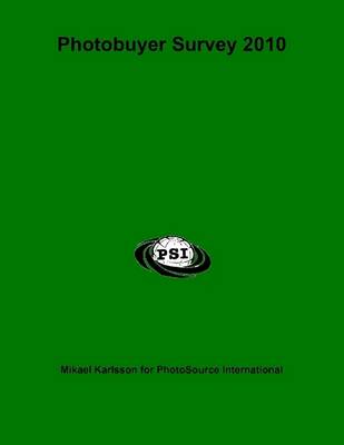 Book cover for Photobuyer Survey 2010