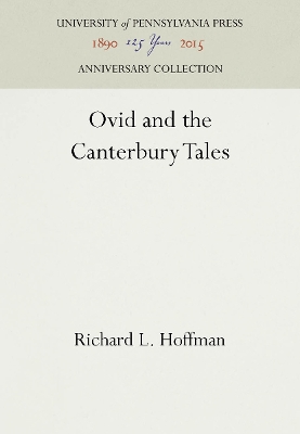 Book cover for Ovid and the Canterbury Tales