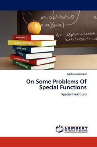 Cover of On Some Problems of Special Functions
