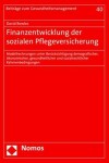 Book cover for Finanzentwicklung Der Sozialen Pflegeversicherung