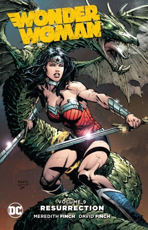 Book cover for Wonder Woman Vol. 9: Resurrection