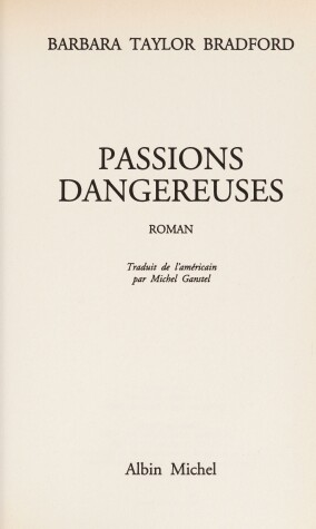 Cover of Passions Dangereuses