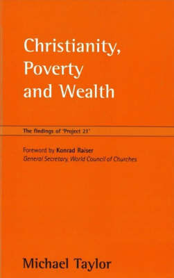 Book cover for Christianity, Poverty and Wealth