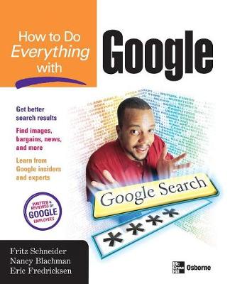 Book cover for How to Do Everything with Google