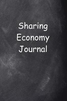 Cover of Sharing Economy Journal Chalkboard Design