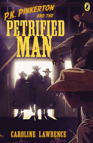 Book cover for P.K. Pinkerton and the Petrified Man