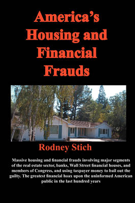 Book cover for America's Housing and Financial Frauds