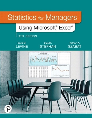 Book cover for Mylab Statistics with Pearson Etext -- Access Card -- For Statistics for Managers Using Microsoft Excel (18-Weeks)