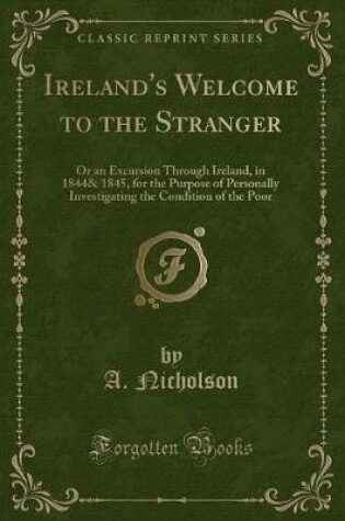 Cover of Ireland's Welcome to the Stranger