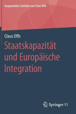 Book cover for Staatskapazität und Europäische Integration